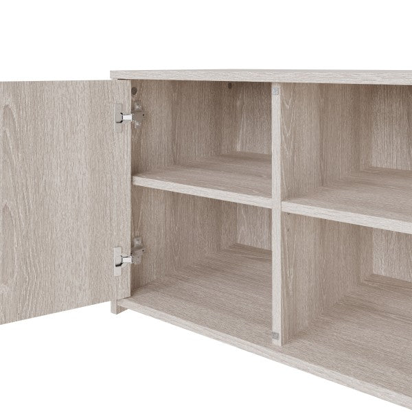 GFW Newlyn Living Room Set Grey Inside Cabinet-Better Bed Company 