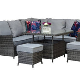 Signature Weave Francesca Corner Dining Sofa Set