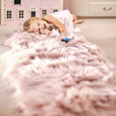 Origins Genuine Sheepskin Adobe Rose Rug