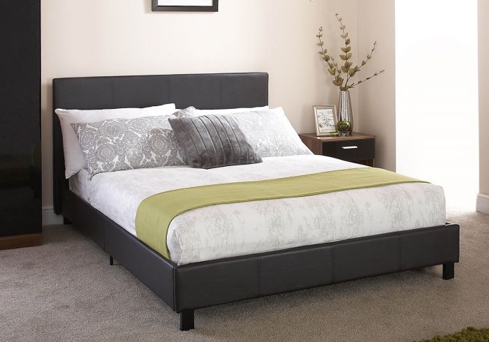 GFW Leather Bed In A Box Black-Better Bed Company