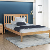 Flintshire Furniture Glynne Oak Bed Frame-Better Bed Company 