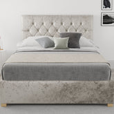 Better Finchen Pearl Velvet Ottoman Bed-Better Bed Company