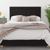 Better Glossop Black Charcoal Ottoman Bed
