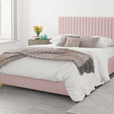 Better Nieve Pink Ottoman Bed