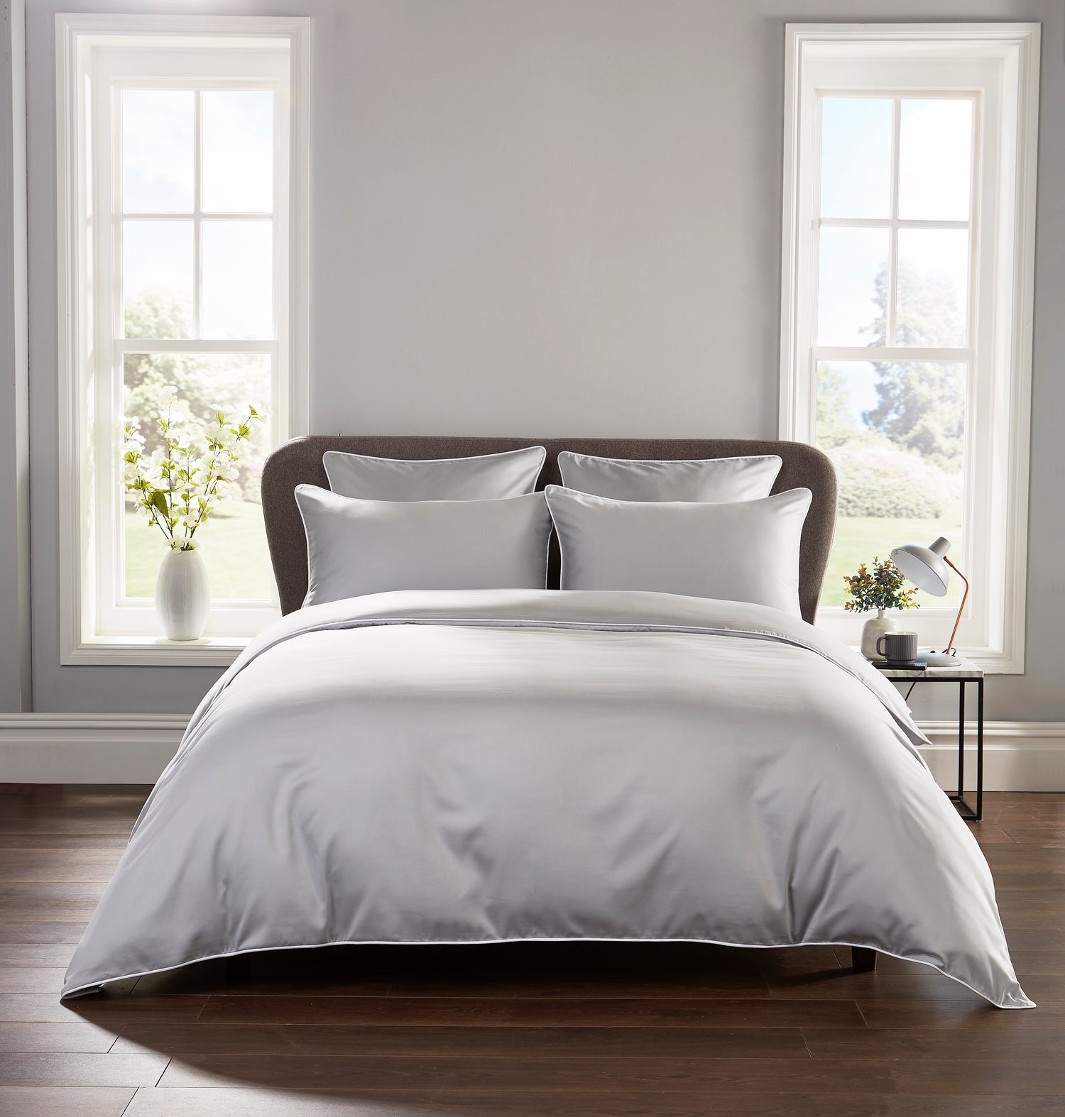 400 Thread Count Piped Edge Duvet Set-Better Bed Company 