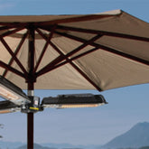 Maze 2000W Vulcan Parasol Tri Electric Patio Heater