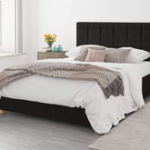 Better Bromley Black Ottoman Bed