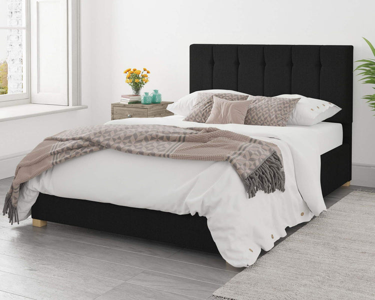 Better Bromley Black Ottoman Bed