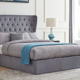 Flintshire Furniture Holway Grey Fabric Ottoman Bed