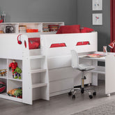 Julian Bowen Jupiter Mid Sleeper Bed White