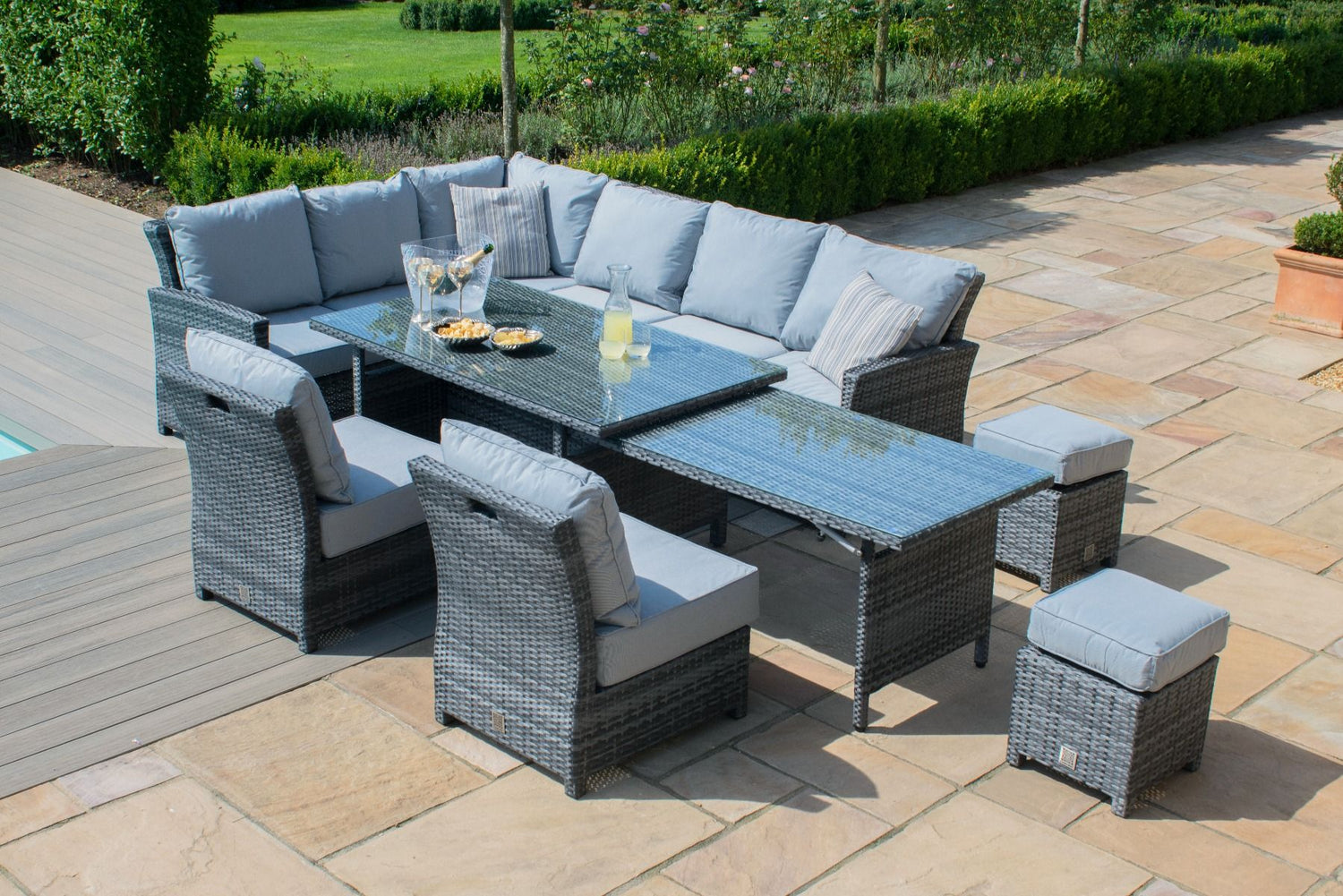 Kingston corner sofa dining set outlet