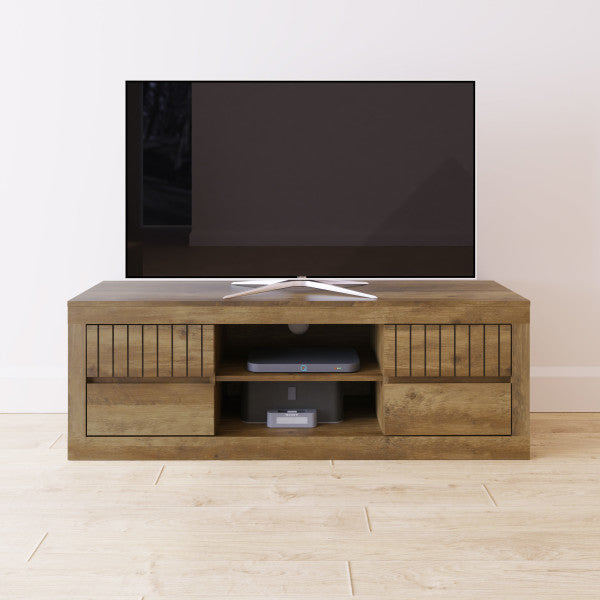 GFW Cartmel TV Unit Knotty Oak-Better Bed Company
