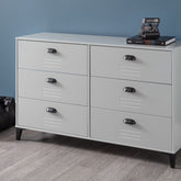 Julian Bowen Lakers Locker 6 Drawer Chest