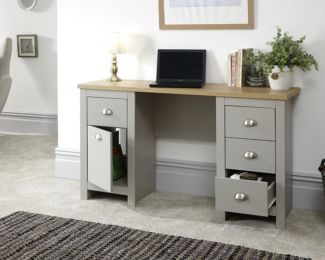 Grey desks shop for bedroom