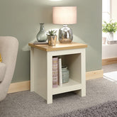 GFW Lancaster Side Table with Shelf