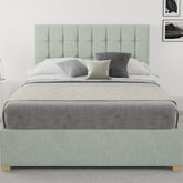 Better Laura Eau Green Ottoman Bed