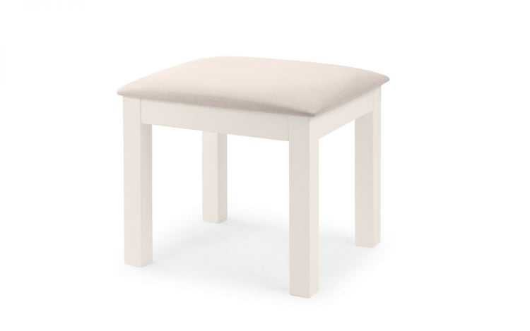Julian Bowen Maine Dressing Stool Surf White - Main Image