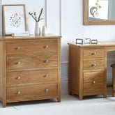 Julian Bowen Mallory 4 Drawer Chest-Better Bed Company