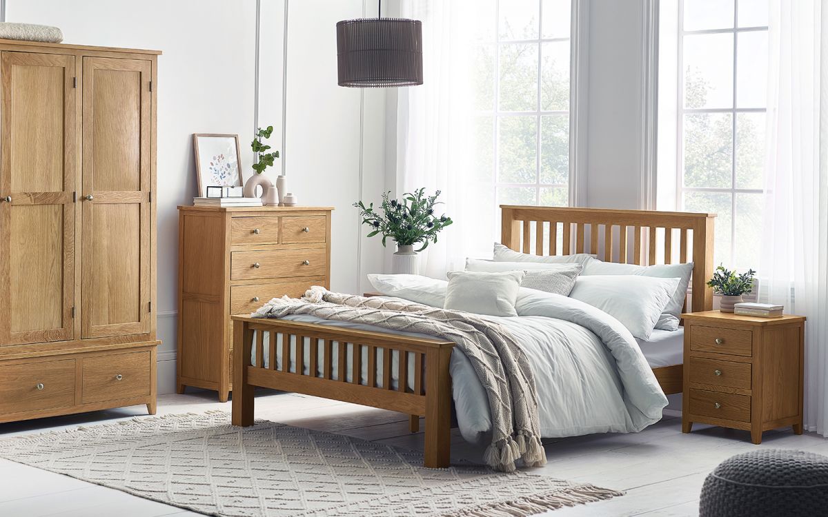 Julian Bowen Mallory High Footend Bed-Better Bed Company