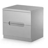 Julian Bowen Manhattan 2 Draw Bedside Grey