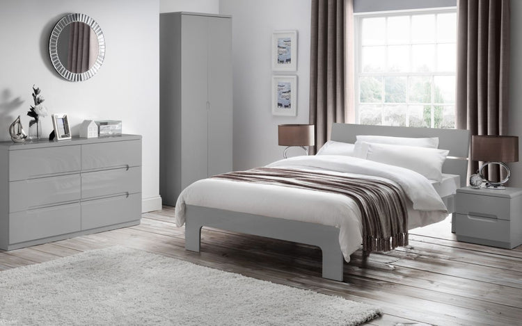 Julian Bowen Manhattan Bed Frame Grey-Better Bed Company 