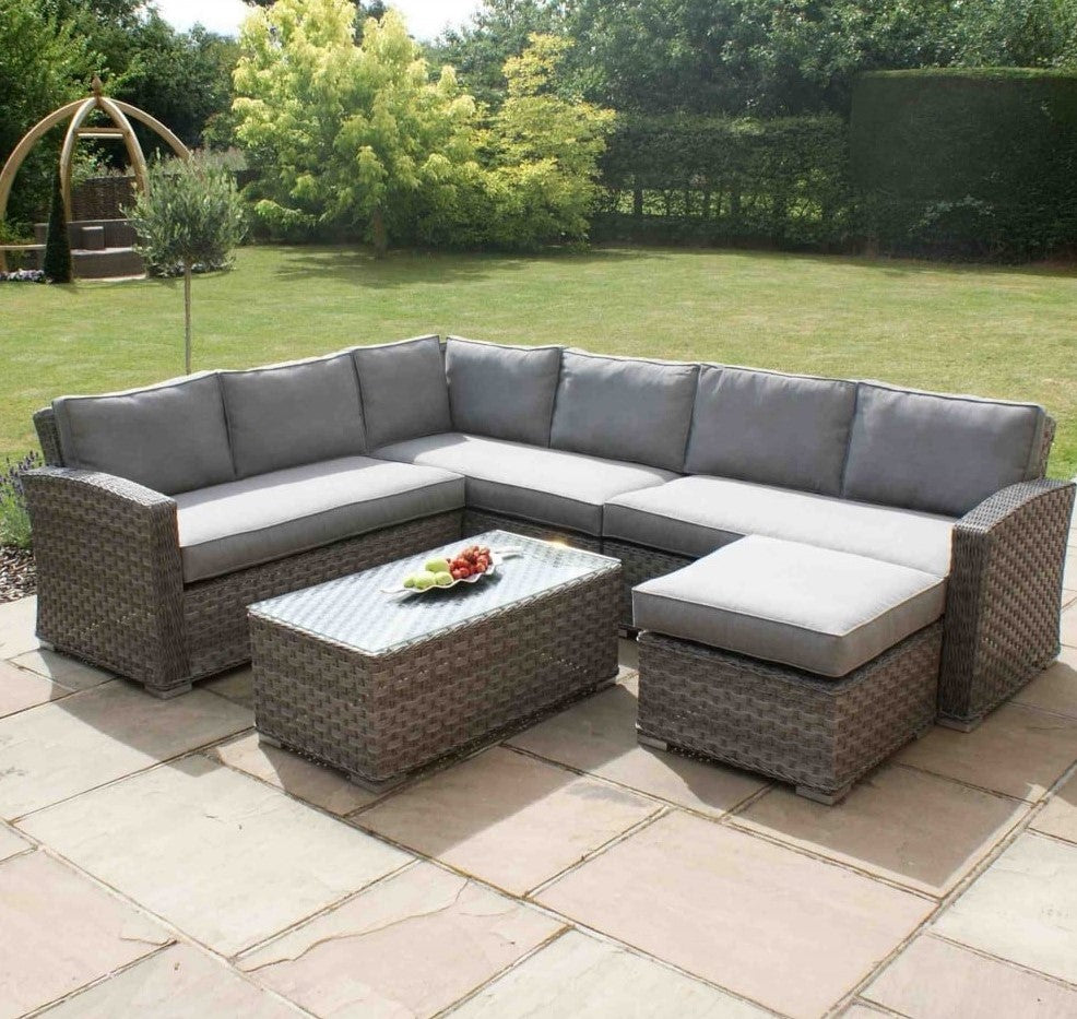 Maze Rattan Victoria Large Corner Group