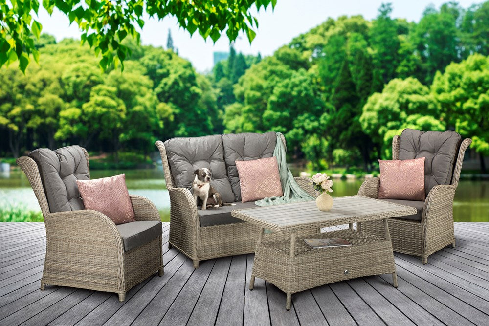 Signature Weave Meghan 4 Seat Sofa Set