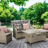 Signature Weave Meghan 4 Seat Sofa Set