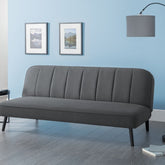 Julian Bowen Miro Curved Back Sofabed Grey-Better Bed Company