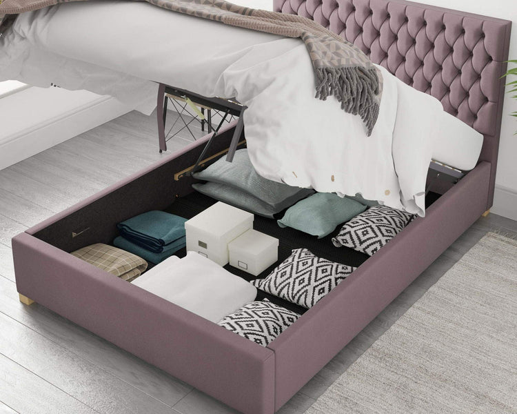 Better Nighty Night Purple Blush Ottoman Bed