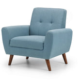 Julian Bowen Monza Chair Blue