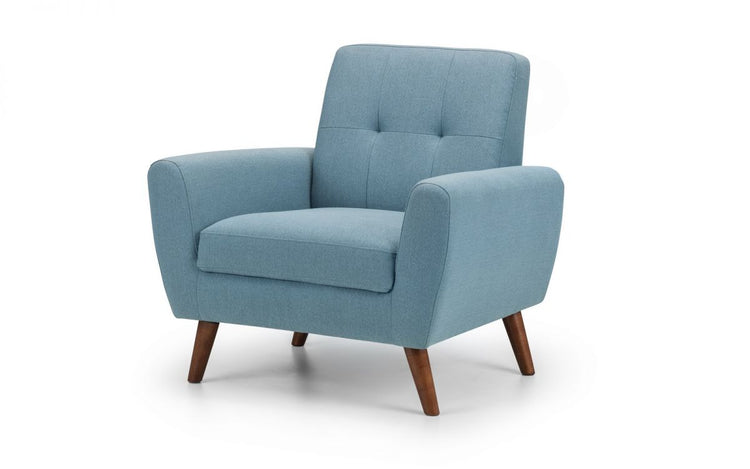 Julian Bowen Monza Chair Blue