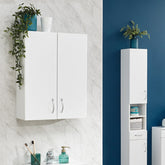 GFW Moritz Two Door White Cupboard