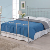 Artisan Bed Company Silver Chrome Metal Bed
