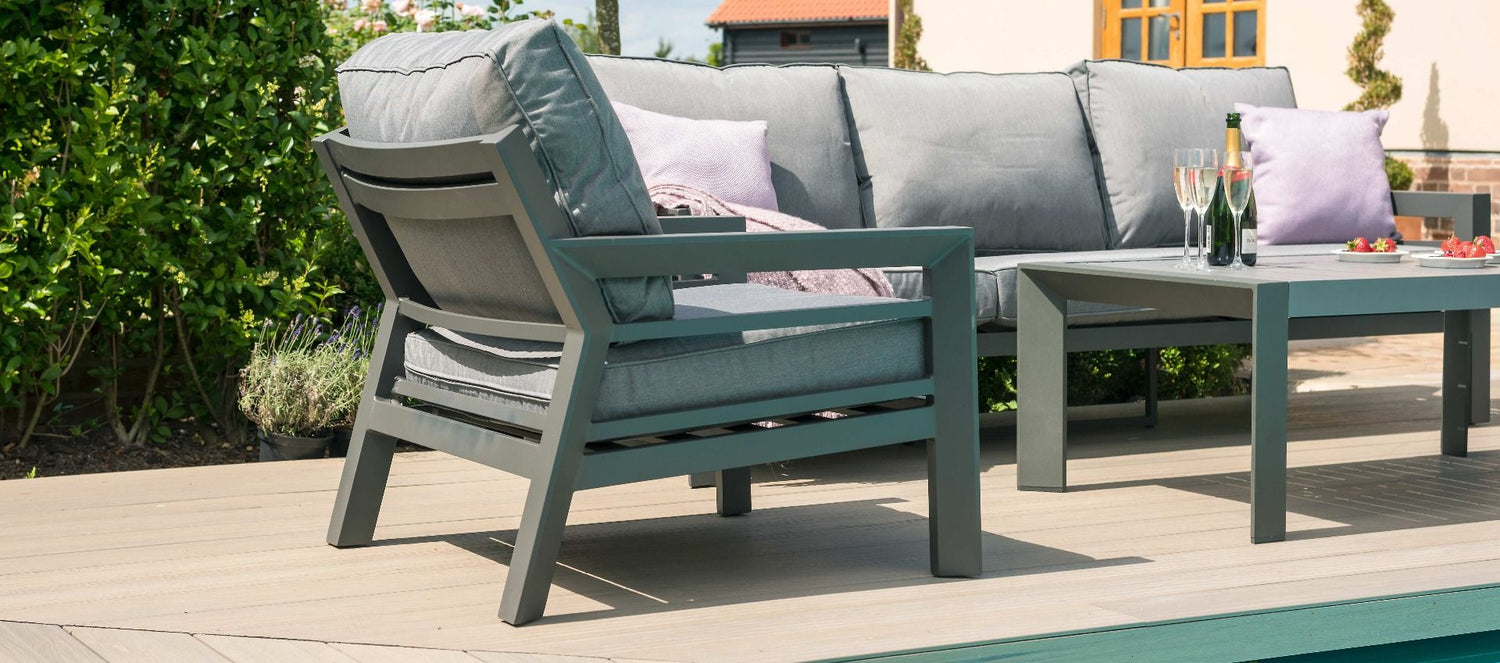 Maze Rattan New York 3 Seat Sofa Set