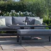 Maze Rattan New York 3 Seat Sofa Set With Rising Table