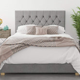 Better Finchen Grey Ottoman Bed