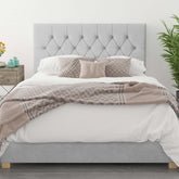 Better Finchen Silver Ottoman Bed