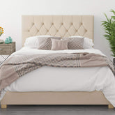 Better Finchen Cream Ottoman Bed