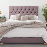 Better Finchen Blush Plush Ottoman Bed