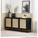 Julian Bowen Padstow Sideboard - Black