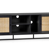 Julian Bowen Padstow TV Unit - Black