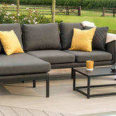 Maze Rattan Pulse Sofa Set Charcoal-Better Bed Company