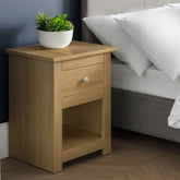 Julian Bowen Radley Bedside Waxed Pine