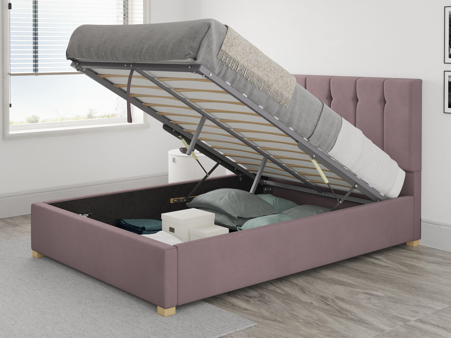 Aspire Furniture Robin Ottoman Bed