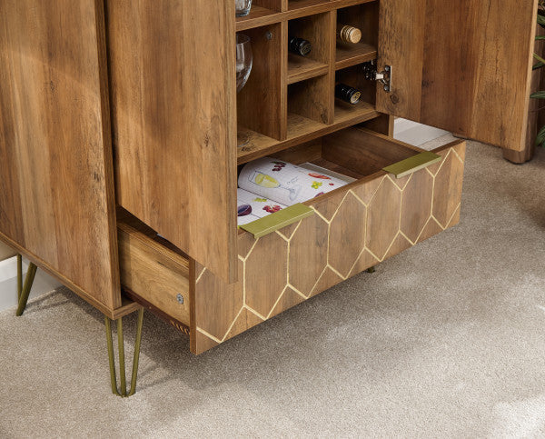 GFW Orleans Wine Cabinet Inside Drawer-Better Bed Company 