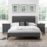 Julian Bowen Sanderson Diamond Quilted Velvet Bed-Better Bed Company 