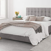 Better Cheshire Charcoal Grey Ottoman Bed