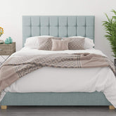 Better Cheshire Sky Blue Ottoman Bed