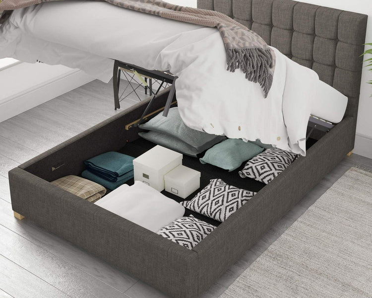 Better Cheshire Weaver Brown Ottoman Bed
